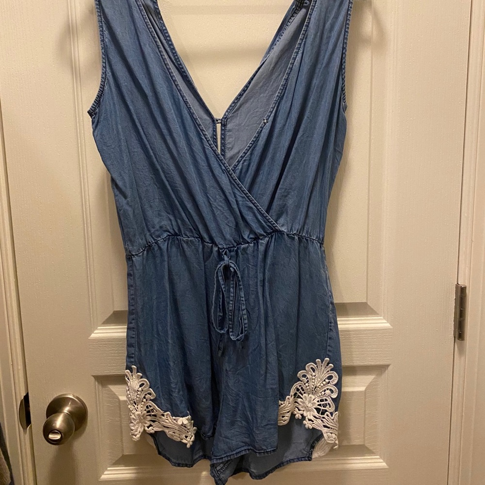 Flattering romper